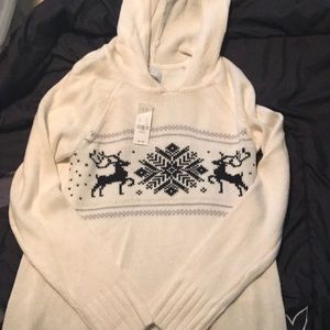 Hooded sweater